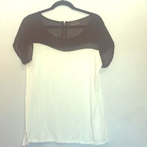 Fern Wright Manson Black and cream shirt